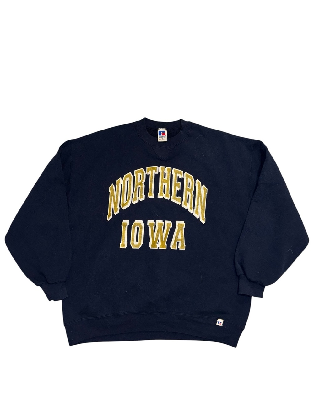 Northern Iowa Vintage Russell Athletic Crewneck Size XL